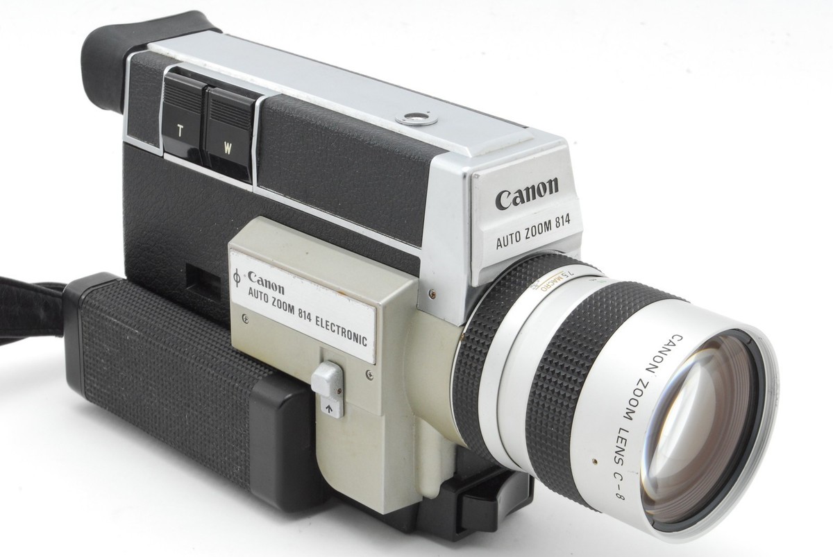 ⏯️ [ N MINT ] Canon Auto Zoom 814 Electronic Super8 8mm Movie