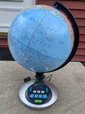Vintage GeoSafari Talking Interactive Globe Electronic Game Working