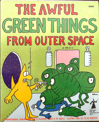 TSR 5005 - The Awful Green Things from Outer Space FIRST EDITION Board Game