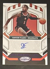 2022 Chronicles Draft Certified College Roll Call Purple Auto /49 Savion Flagg