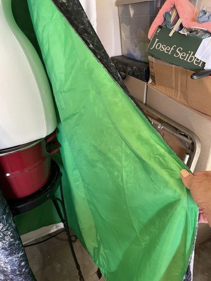 Harry Potter Invisibility Cloak Green Screen Wizard Costume Rare Cosplay Cape - Image 3 of 4