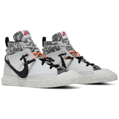 Nike Blazer Mid / ReadyMade White Black Platinum CZ3589-100 Men's Size 11.5