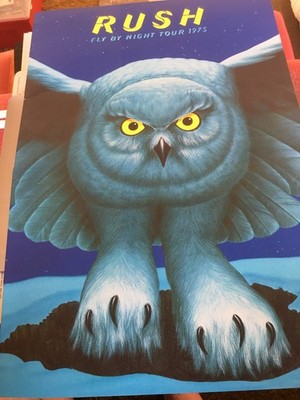 RUSH 1975 FLY BY NIGHT CONCERT TOUR PROGRAMME 2020 FAN CLUB MAGAZINE