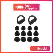 NANLANFAN Replacement Silicone Ear Tips for JBL Endurance Peak 3 / Peak II/Peak/