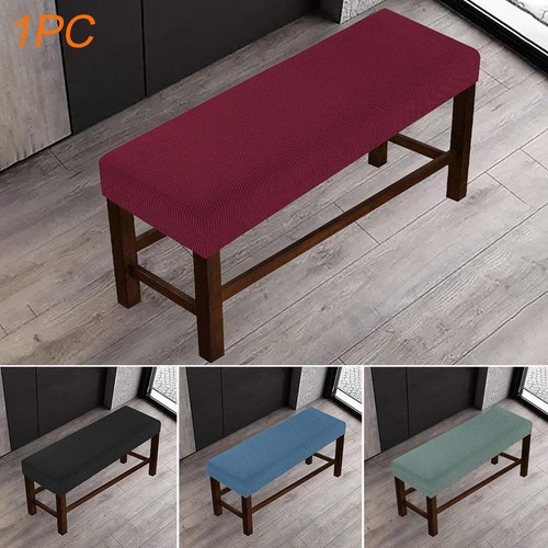 EKDJKK Dining Bench Cover, Elastic Polyester Anti-dust Removable Slipcover Wa... - 第 7/9 張圖片
