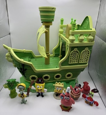 SpongeBob Suche nach Schwammkopf Film - Das Schiff des fliegenden Holländers mit 8 Figuren