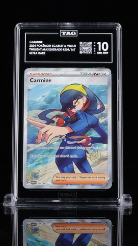 Carmine graded TAG 10 for sale on eBay