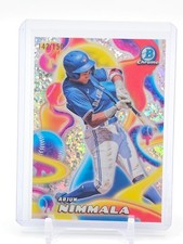 ARJUN NIMMALA 2025 BOWMAN CHROME MINI DIAMOND REFRACTOR /150 #MM-1 JAYS Q7046