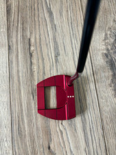 Odyssey Works Jailbird Mini Red Mallet Putter RH Mens Red/Black