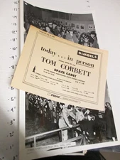 Tom Corbett Space Cadet 1952 ABC TV show rocket promo photo Gimbels WFIL (3)