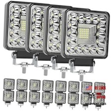 LED Tractor Work Lights for Trucks, 20PCS 123W 4 Inch LED Work Light 123W 20PCS