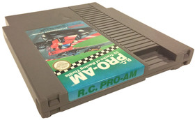 R.C Pro-AM - Canadian Version w/ Hang Tab Unpunched - Nintendo Nes Game Complete