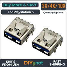 Sony PlayStation 5 PS5 Back USB 3.0 Type-A Port Interface Socket 2x/4x/10x