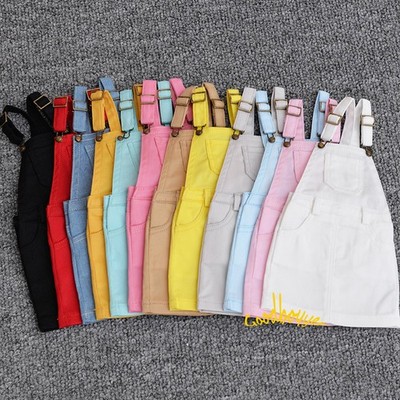 1/6 1/4MSD 1/3 SID EID Uncle ID BJD Clothes Strap Dress Overalls Suspender Skirt