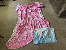 Disney Frozen Full Sheet Bed Set 1 Pillowcase And Sheet Set Anna And Elsa