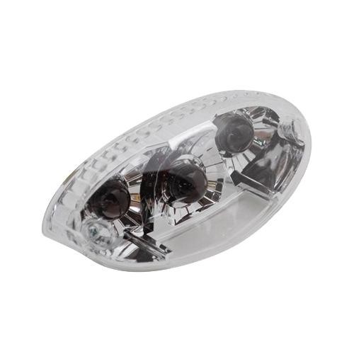 Feu arrière adaptable origine Peugeot Ludix optique type Lexus transparent 50cc