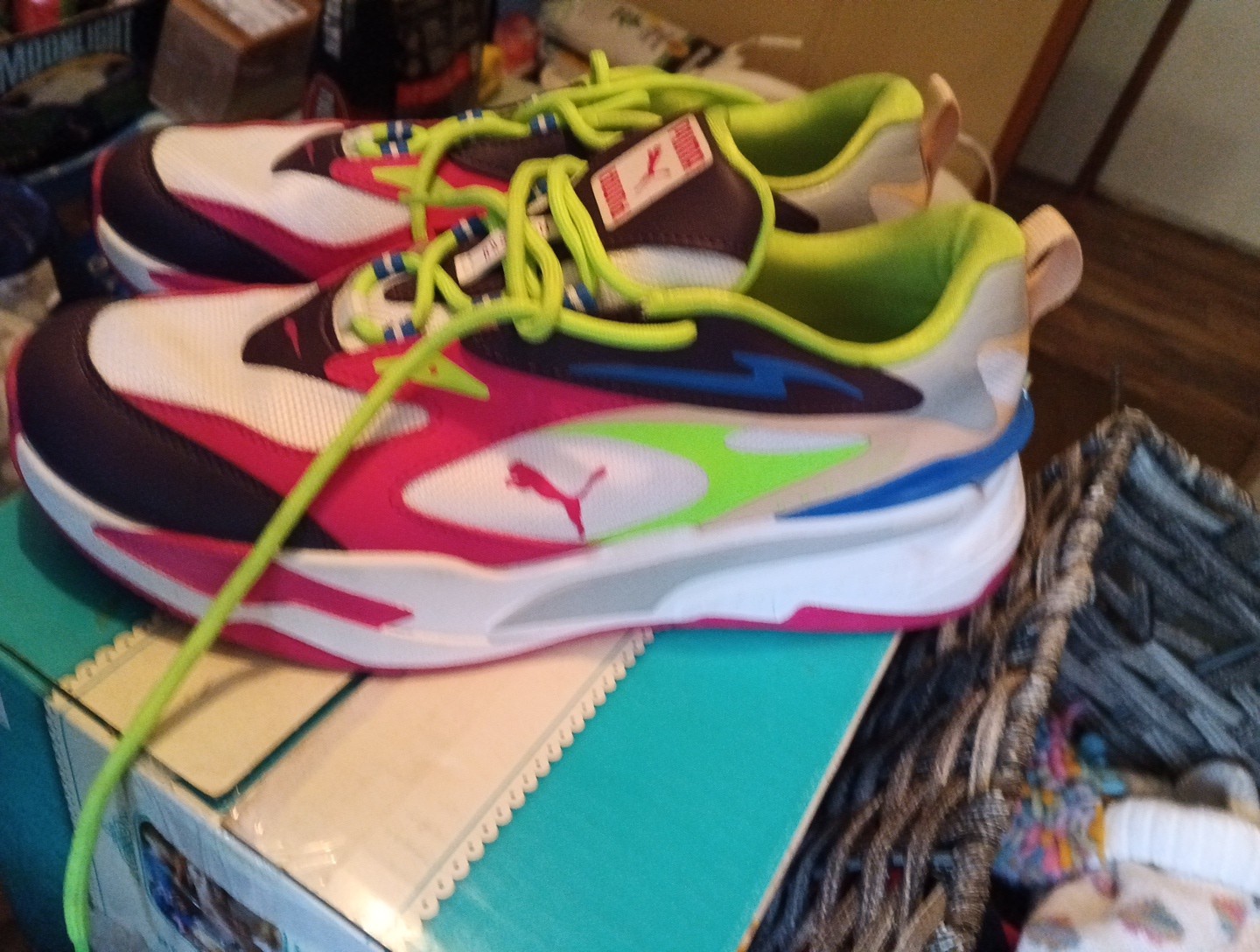 PUMA RS Fast Pop Women’s Sneakers Retro Running Shoes Casual Sporty Footwear thumbnail 4