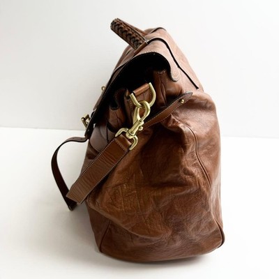 Mulberry Alexa Large 2Way Bag Brown Leather Satchel Shoulder