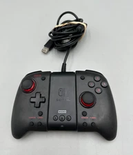 Nintendo Switch Controller Hori Split Pro Black/Red Good Condition