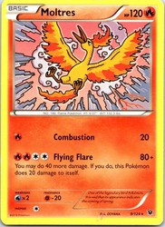 Moltres 9/124 XY - Fates Collide Regular Rare