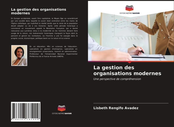 Lisbeth Rengifo Avadez | La Gestion Des Organisations Modernes | Taschenbuch-image