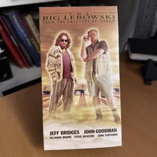 The Big Lebowski VHS (1998) Jeff Bridges John Goodman Coen Brothers Classic