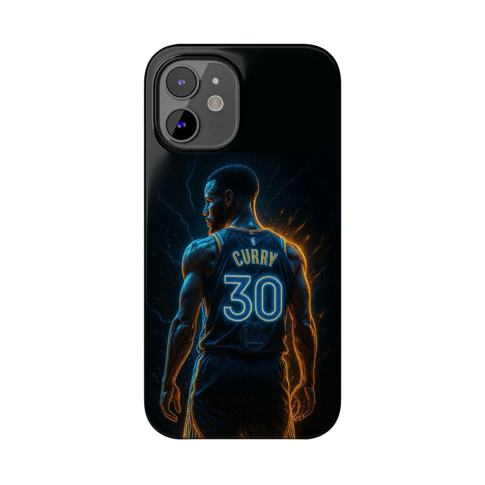 Stephen Curry Basketball iPhone Case, NBA Mobile Cover, Golden State Warriors