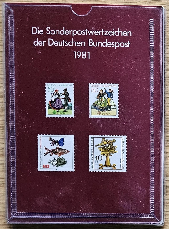 BRD Jahrbuch Jahrgang 1981 MiNr.:  9 ** postfrisch komplett - Bild 1 von 1