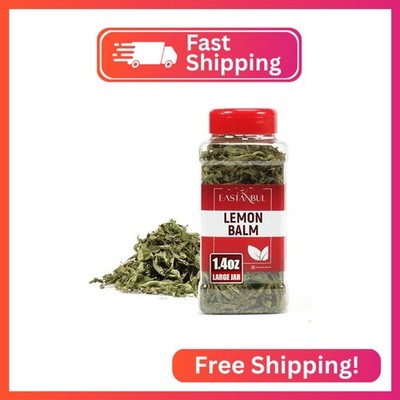 Eastanbul Lemon Balm Leaf, 1.4oz Lemon Balm Tea Loose Leaf & Pure, Melissa Tea,