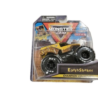 2024 MONSTER JAM SERIES TRUCK EARTH SHAKER 1:64 CHAMPION COLLECTION WITH CARD