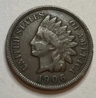1906 Indian Head Cent Exact Coin Imaged #IND154