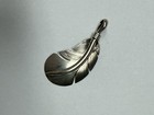 Lena Platero Navajo Native American Sterling Silver Feather Pendant — photo 2