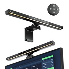 Monitor Light Bar with Remote Control, USB Computer Monitor Lamp, Eye-Care Sc...