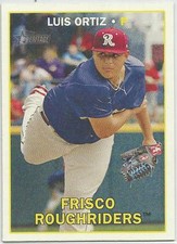 Luis Ortiz Milwaukee Brewers 2016 Topps Heritage Minor League