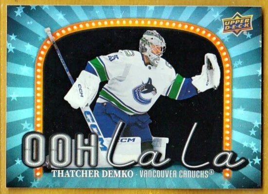 Thatcher Demko trading card