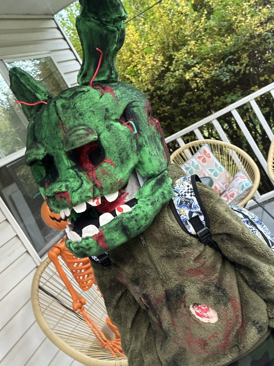 FNAF スプリングトラップ コスプレヘルメット UPDATED Springtrap Cosplay Head - Etsy