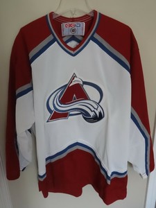colorado avalanche jersey ebay