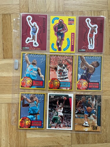 Collection of NBA cards inserts stars Jordan Hardaway Allen Malone 96 97 98 99 - Zdjęcie 13 z 24
