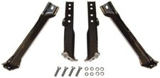 1963 1964 1965 1966 Chevygmc Fleetside Truck Rear Bumper Bracket Set 63-17787 1963 1964 1965 1966 Chevygmc Fleetside Truck Rear Bumper Bracket Set 63-17787