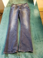 Old Navy Jeans Size 4 Womens Blue Pants Stretch Mid Rise Curvy Bootcut Flare