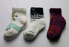 Bombas Toddler Pattern Holiday Socks Lot Of 3 Pairs Size T