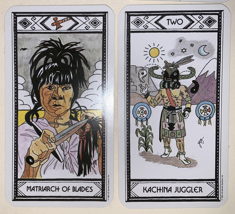 NATIVE AMERICAN TAROT DECK, 78 + 2 CARD DECK WITH BOOK & BOX, OCCULT,  GONZALEZ | eBay