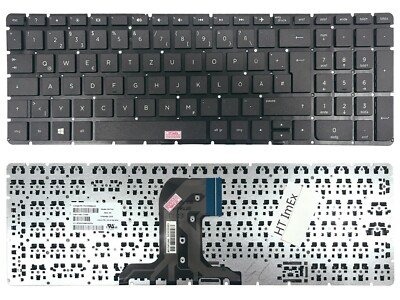 Deutsche - Farbe schwarz: Tastatur Keyboard ohne Rahmen für RMN: TPN-C125