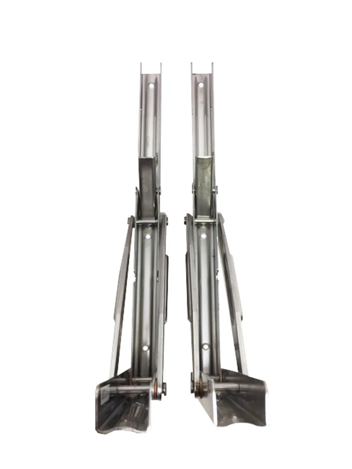 646341407407Pactrade Marine (set of 2) S.S 304 Heavy Duty Boat Folding Table Bra - Image 2 of 4