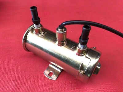 12V Electromagnetic Fuel Pump Carburetor 8mm Weber Solex 4-6 PSI/ 0.3-0.4kgf/cm2