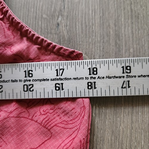 Tommy Bahama ärmellose Bluse Seide Damen S rot geblümt Hawaii - Bild 6 von 10