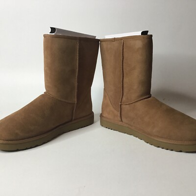 Women UGG Classic Short II Boot 1016223 Chestnut Twinface 100