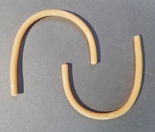 Vintage MORRIS Fits-All Temple Covers Size .082 Flesh New OS - 1 pair in package