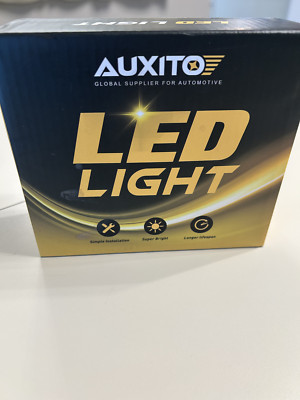 2X AUXITO H7 LED Headlight Bulb Conversion Kit High Low Beam 6000K High Power X1