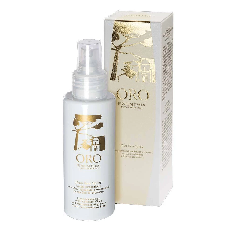 Oficine Cleman Oro - Deodorante Eco Spray Lunga Protezione, 100ml